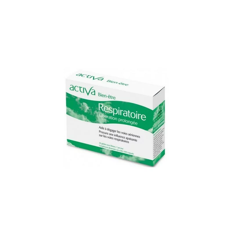activa bien être respiratoire gélules parapharmelle