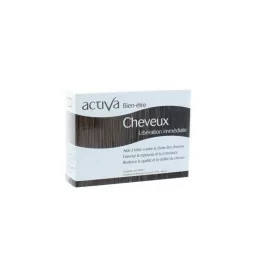 Activa Bien-Être Cheveux boîte de 45 gélules, soin naturel pour renforcer la santé des cheveux, Parapharmelle