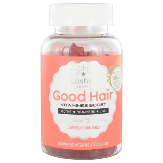 Lashile Good Hair Vitamine Boost Gom 60pcs