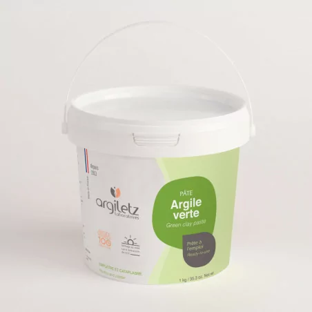 Argiletz Pâte D'Argile Verte 1kg