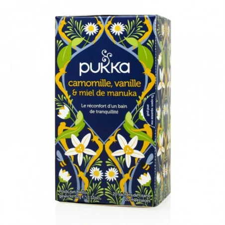 Pukka Camomille Vanille & Miel BIO 20 sachets