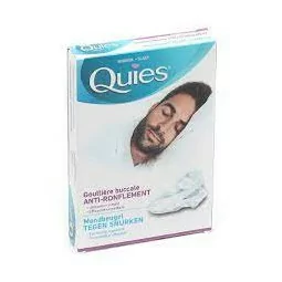 quies gouttiere buccale anti bruxisme protection sommeil