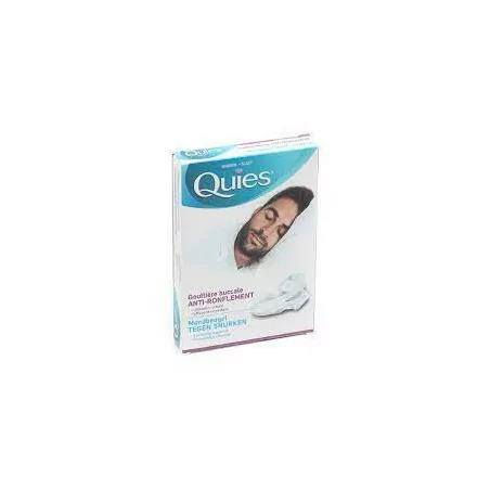 quies gouttiere buccale anti bruxisme protection sommeil