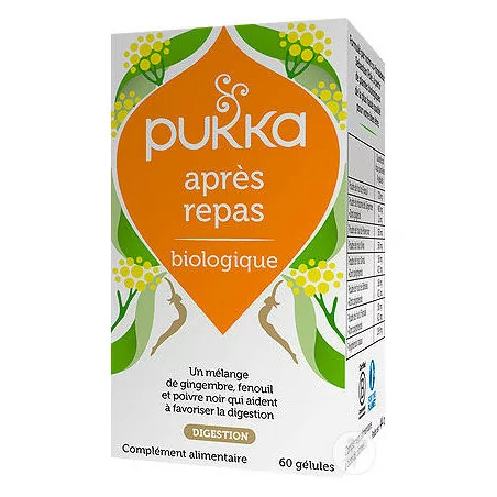 Pukka Digestion Apres Repas 60 gélules