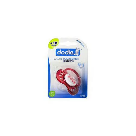 Dodie Sucette Silicone 18m Garçon 1