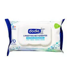 Dodie Lingettes Nett Douc 3en1 Nouv Formu