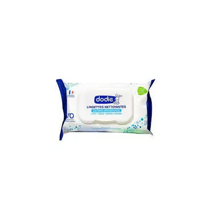 Dodie Lingettes Nett Douc 3en1 Nouv Formu