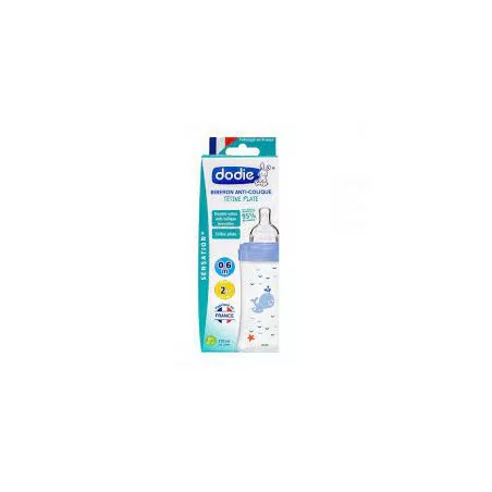 Dodie Bib Sens Ac 270ml Mer 0-6m Deb2