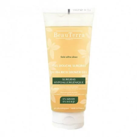 Beauterra Gel Douche Surgras Hypoallergénique 200ml