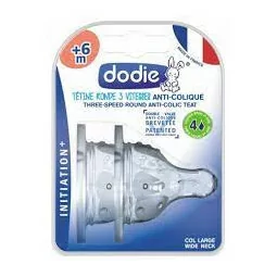 Dodie Tetine 4 Init A/col 6m Silicone