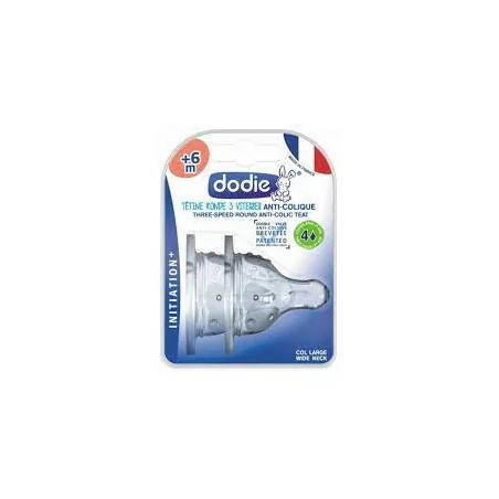Dodie Tetine 4 Init A/col 6m Silicone
