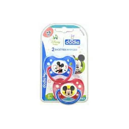 Dodie Sucette Silicone Mickey 6m A63 1