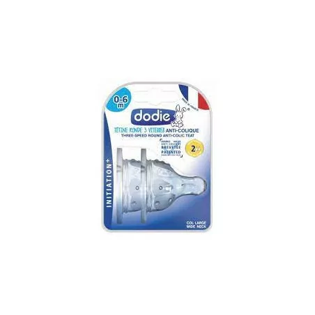 Dodie Tetine 1 Init A/col 0-6m Silicone