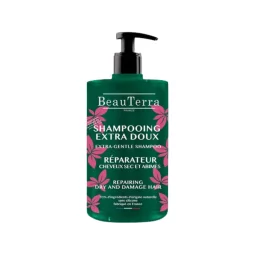 Beauterra Shampoing Réparateur Cheveux Secs & Abimés 750ml