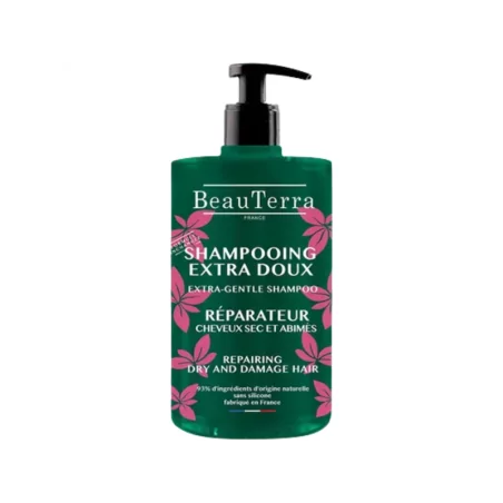 Beauterra Shampoing Réparateur Cheveux Secs & Abimés 750ml