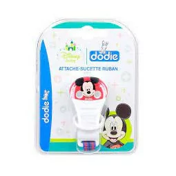 Dodie Attache Sucette Ruban Mickey