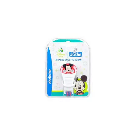 Dodie Attache Sucette Ruban Mickey