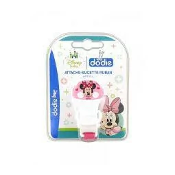 Dodie Attache Sucette Ruban Minnie1