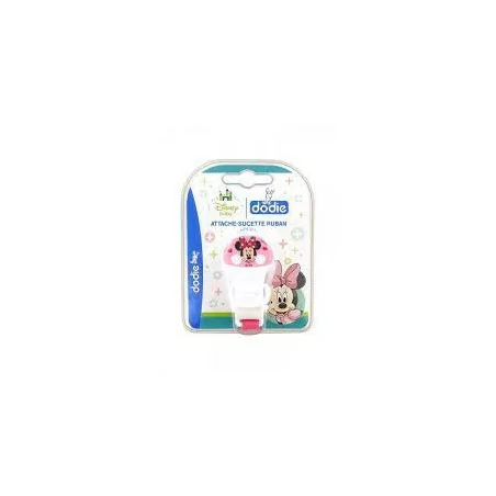 Dodie Attache Sucette Ruban Minnie1