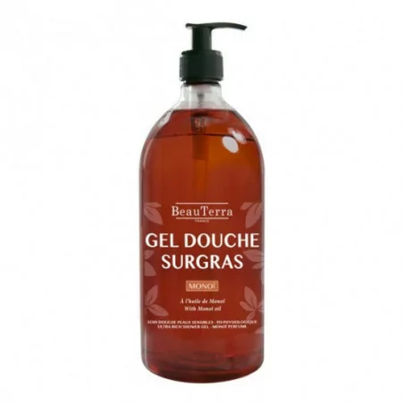 BeauTerra Gel Douche Surgras MONOÏ 1L