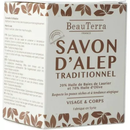 Beauterra Savon Alep Visage & Corps 190g
