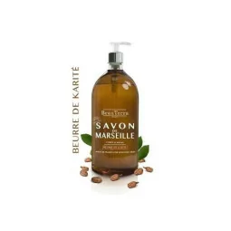 BEAUTERRA Savon de Liquide de marseille Beurre De Karité 300ML