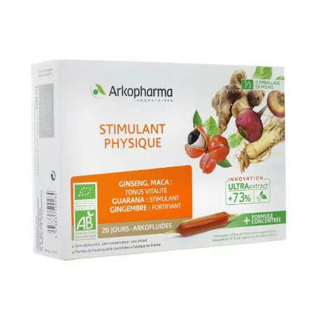 Arkofluide Stimulant Physique Bio