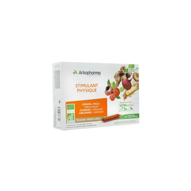 Arkofluide Stimulant Physique Bio