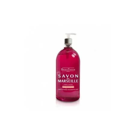 BEAUTERRA Savon Liquide de marseille Rose ancienne 1L