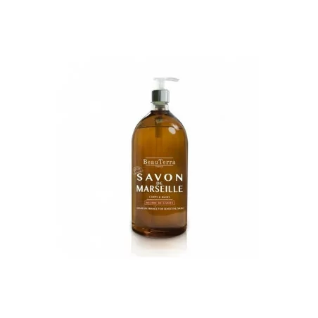 BEAUTERRA Savon de Liquide de marseille Beurre De Karité 1L