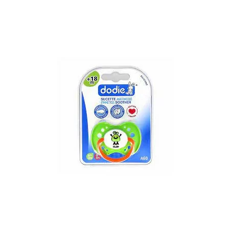 Dodie Sucette Sil Fluo Monst 18m1