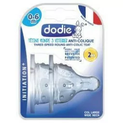 Dodie Tetine 2 Init A/col 0-6m Silicone