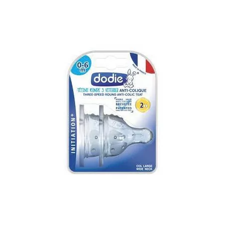 Dodie Tetine 2 Init A/col 0-6m Silicone