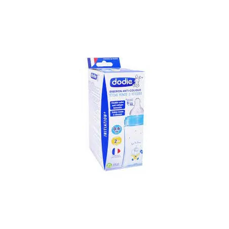 Dodie Bib 2 Init A/col 270ml 0-6m Cosmon