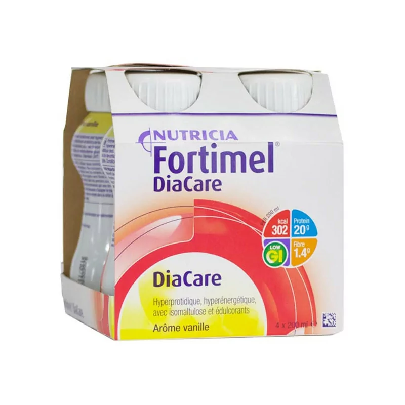 Fortimel Diacare Nutrim Vanille complément nutritionnel diabétique Parapharmelle
