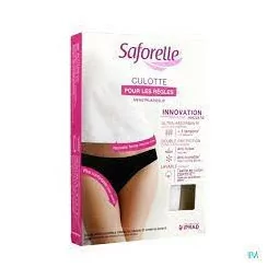 Saforelle Culotte Absorbante Noir taille 44