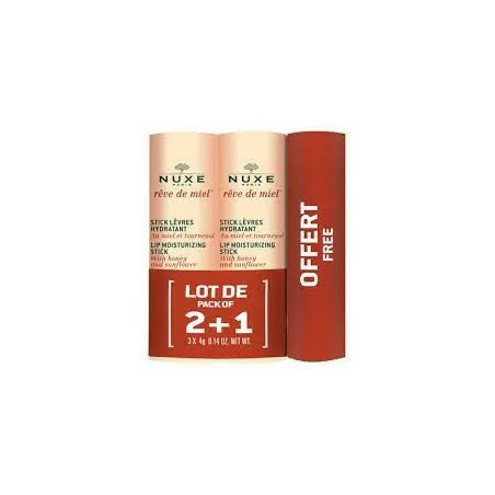 Nuxe Trio Stick Lev Reve Miel 3x4g