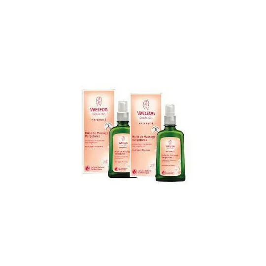 Huile de massage vergetures, Weleda