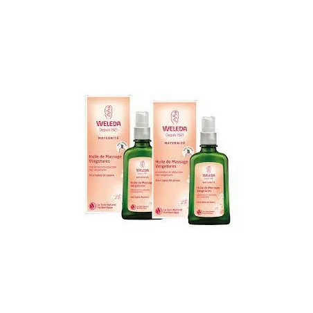 Weleda Huile de Massage Vergeture Coffret Duo