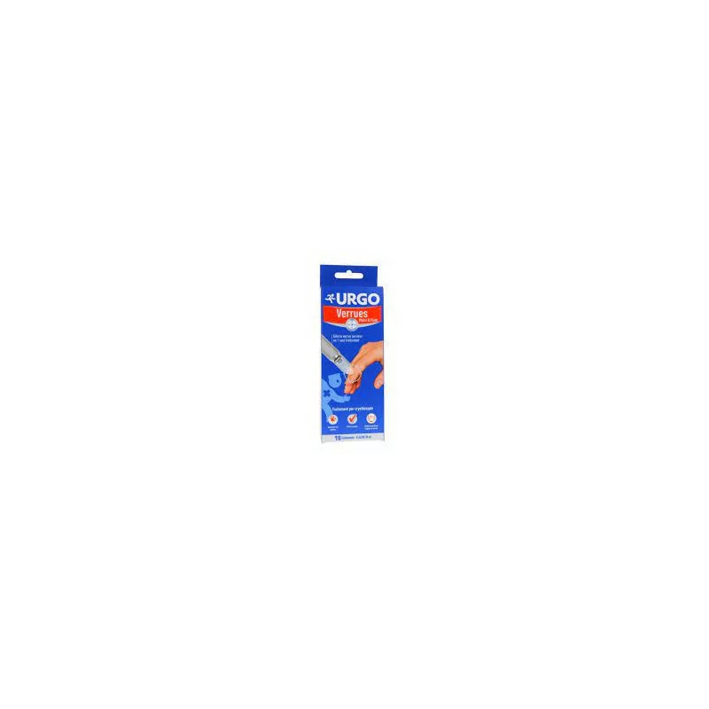 Urgo Traitement Verrues Cryo pour mains et pieds – action rapide par le froid