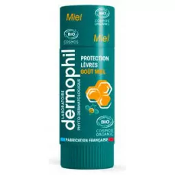 Dermophil stick à lèvre protection miel