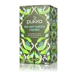 PUKKA THE VERT MATCHA MENTHE BIO