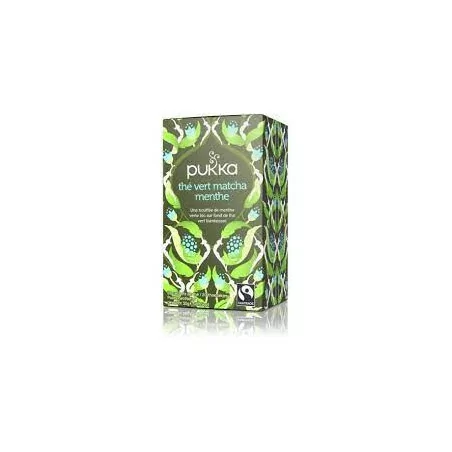 PUKKA THE VERT MATCHA MENTHE BIO