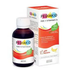 PEDIAKID SP BANANE FER+VITB
