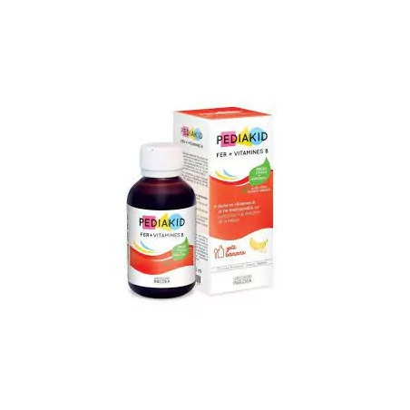 PEDIAKID SP BANANE FER+VITB