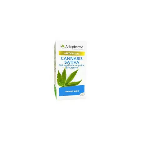 Arkogélules Cannabis Sativa – Complément Bien-Être Naturel