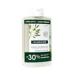 KLORANE SHAMPOING AVOINE 2X400 ML