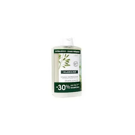 KLORANE SHAMPOING AVOINE 2X400 ML