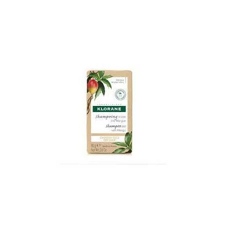 KLORANE SHAMPOING SOLIDE NUTRITION MANGUE 80G