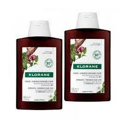KLORANE SHAMPOING QUININE FL400ML LOT DE 2
